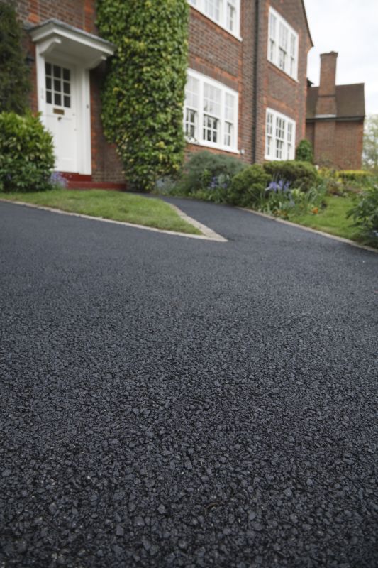 Sealed Asphalt with Clean Edges