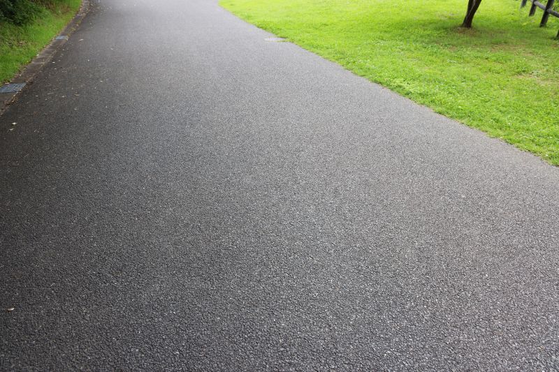 Finished Sealed Asphalt Driveway